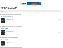 Tablet Screenshot of minhaescaleta.blogspot.com