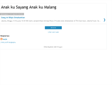 Tablet Screenshot of anakkusayanganakkumalang.blogspot.com