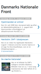 Mobile Screenshot of danmarksnationalefront.blogspot.com