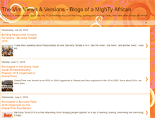 Tablet Screenshot of mightyafrican.blogspot.com