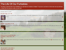 Tablet Screenshot of lifeofourfurbabies.blogspot.com