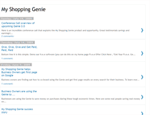 Tablet Screenshot of myshoppinggenie1.blogspot.com