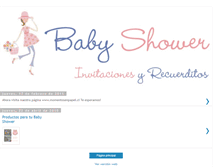 Tablet Screenshot of momentosenpapelbabyshower.blogspot.com