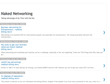 Tablet Screenshot of nakednetworking.blogspot.com