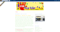 Desktop Screenshot of 1stopbeadshop.blogspot.com