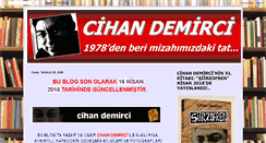 Desktop Screenshot of cihan-demirci.blogspot.com