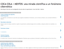 Tablet Screenshot of cocamentos.blogspot.com