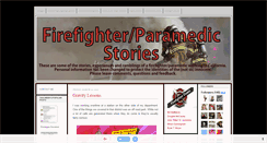 Desktop Screenshot of firefighterparamedicstories.blogspot.com