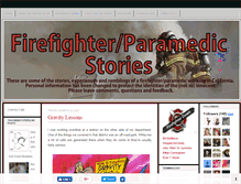 Tablet Screenshot of firefighterparamedicstories.blogspot.com