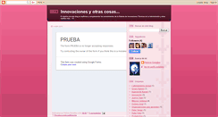 Desktop Screenshot of patriciainnovaciones.blogspot.com