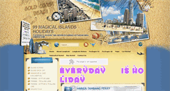 Desktop Screenshot of 99magicalislandsholidays.blogspot.com