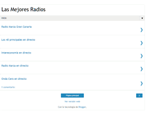 Tablet Screenshot of lasmejoresradios.blogspot.com