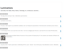 Tablet Screenshot of luminations.blogspot.com