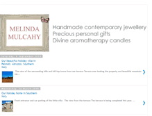 Tablet Screenshot of melindamulcahy.blogspot.com