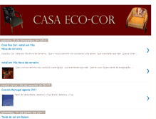 Tablet Screenshot of casaecocor.blogspot.com