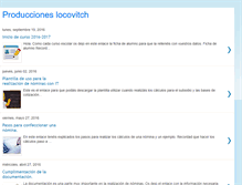 Tablet Screenshot of locovitch.blogspot.com