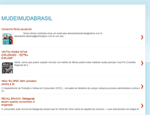 Tablet Screenshot of mudeimudabrasil.blogspot.com