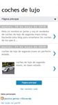 Mobile Screenshot of cochesdelujo2010.blogspot.com