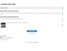 Tablet Screenshot of cochesdelujo2010.blogspot.com