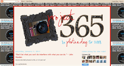 Desktop Screenshot of 365adventures.blogspot.com