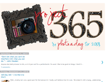 Tablet Screenshot of 365adventures.blogspot.com