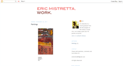 Desktop Screenshot of ericmistrettawork.blogspot.com