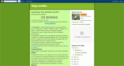 Desktop Screenshot of blogramilho.blogspot.com