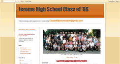 Desktop Screenshot of classof66jeromeidaho.blogspot.com