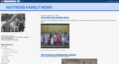 Desktop Screenshot of nattressnews.blogspot.com