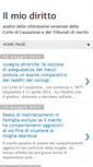 Mobile Screenshot of ilmiodiritto.blogspot.com