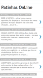 Mobile Screenshot of patinhasonline.blogspot.com