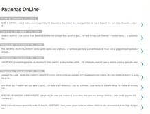 Tablet Screenshot of patinhasonline.blogspot.com