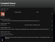 Tablet Screenshot of campbelldance.blogspot.com