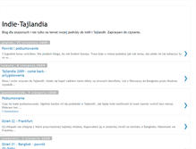 Tablet Screenshot of indie-tajlandia.blogspot.com