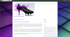 Desktop Screenshot of highheelcleats.blogspot.com