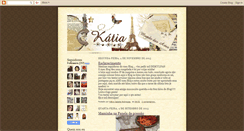 Desktop Screenshot of katiamundodasartes.blogspot.com