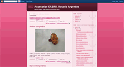 Desktop Screenshot of accesorioskabru.blogspot.com