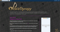 Desktop Screenshot of discotherapy.blogspot.com