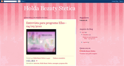 Desktop Screenshot of holdabeautystetica.blogspot.com