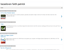 Tablet Screenshot of faithpatrick.blogspot.com