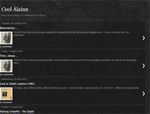 Tablet Screenshot of ceolalainn.blogspot.com
