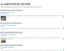 Tablet Screenshot of lahabitaciondevanrose.blogspot.com