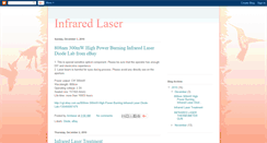 Desktop Screenshot of infraredlaser.blogspot.com