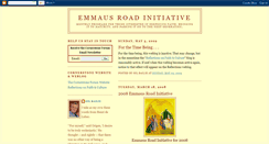 Desktop Screenshot of emmaus-road-initiative.blogspot.com