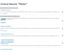 Tablet Screenshot of centrulnaturisttahion.blogspot.com