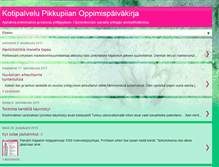 Tablet Screenshot of kotipalvelupikkupiika.blogspot.com
