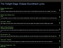 Tablet Screenshot of eclipsesoundtracklyrics.blogspot.com