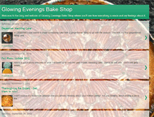 Tablet Screenshot of glowingevenings.blogspot.com