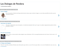 Tablet Screenshot of losdialogosdepandora.blogspot.com