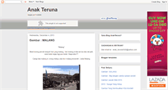 Desktop Screenshot of anakterunaboy.blogspot.com